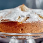 Easy Italian Pear Cake Freshly Baked