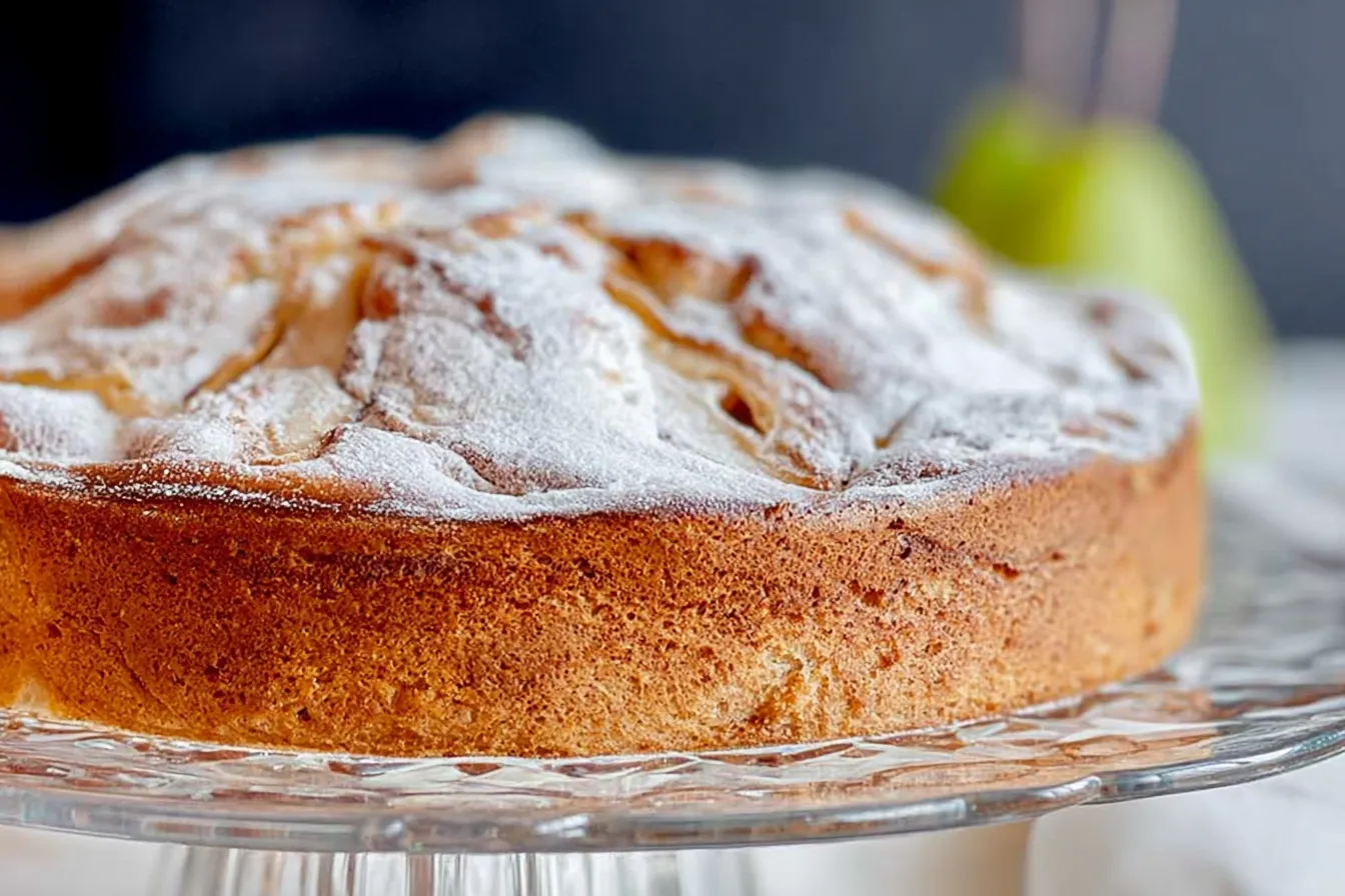 Easy Italian Pear Cake 