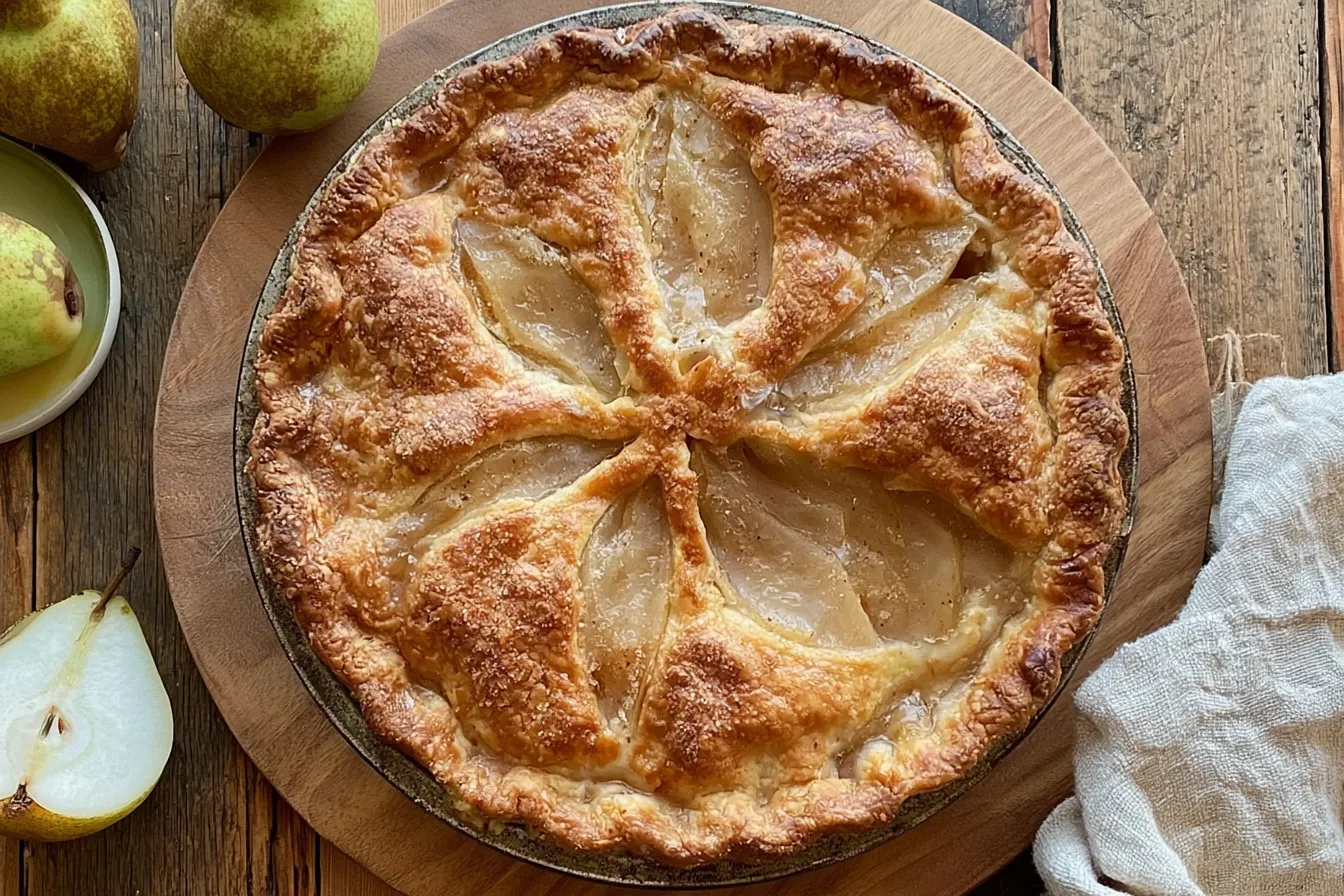 Easy Pear Pie 