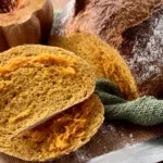 Easy Pumpkin Sourdough Bread Freshly Baked