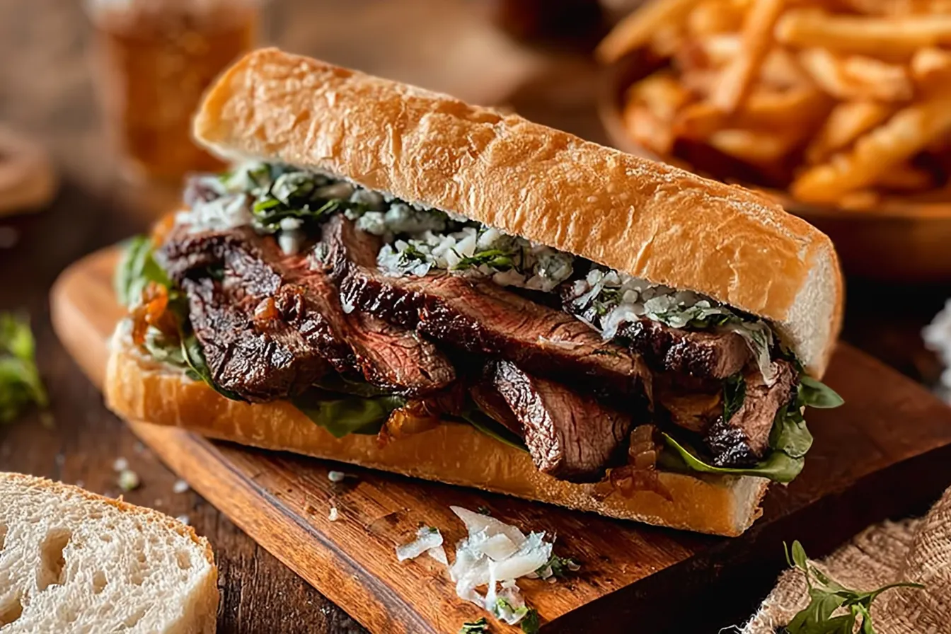 Easy Steak Sandwich Recipe with Flavorful Twist - You’ll Love This! 4 Easy Steak Sandwich Recipe with Flavorful Twist