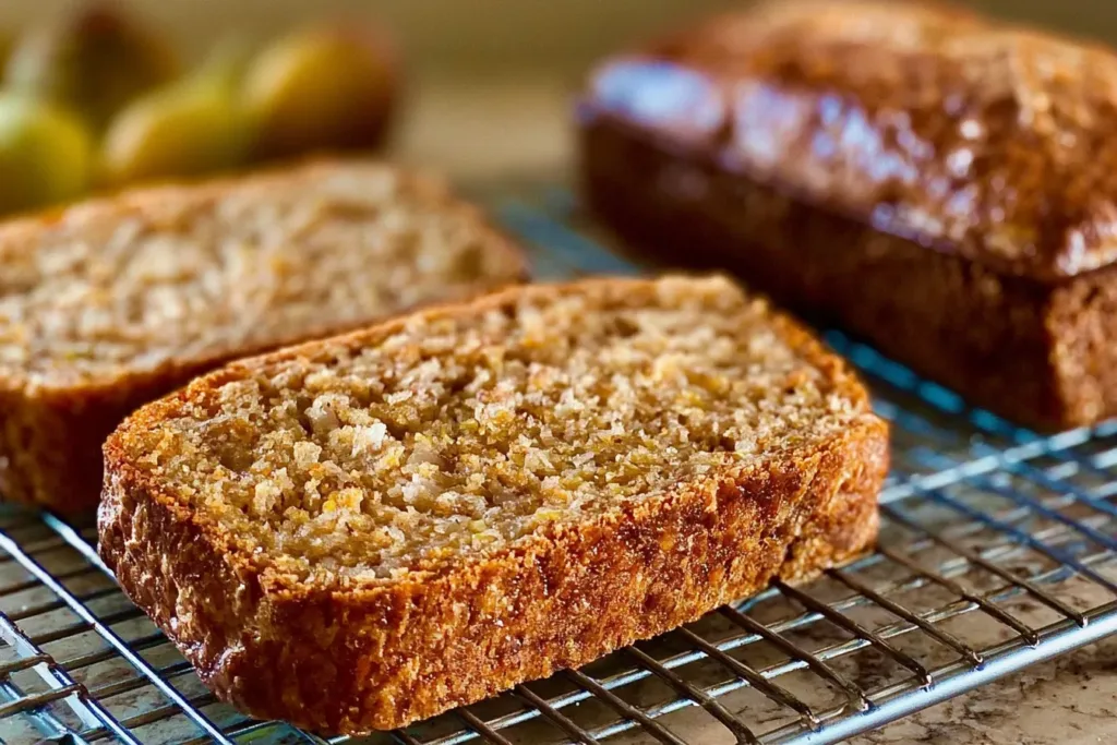 Homemade Favorite Fig Bread Fresh from the Oven