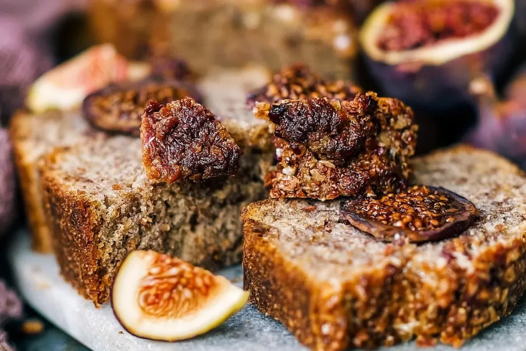 Homemade Fig Bread with Fresh Figs