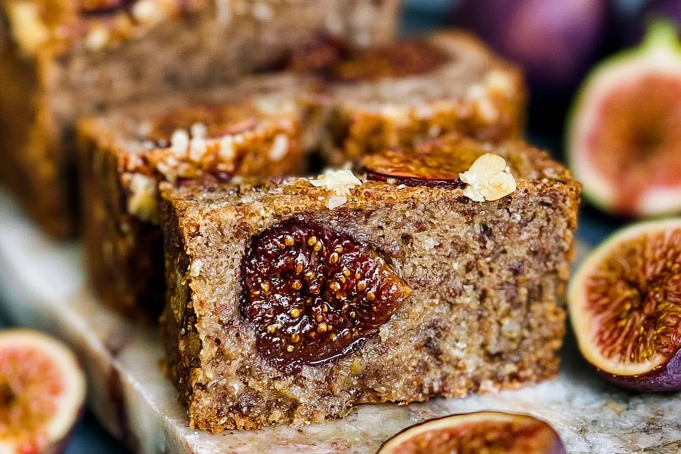 Fig Bread Recipe with Fresh Figs 