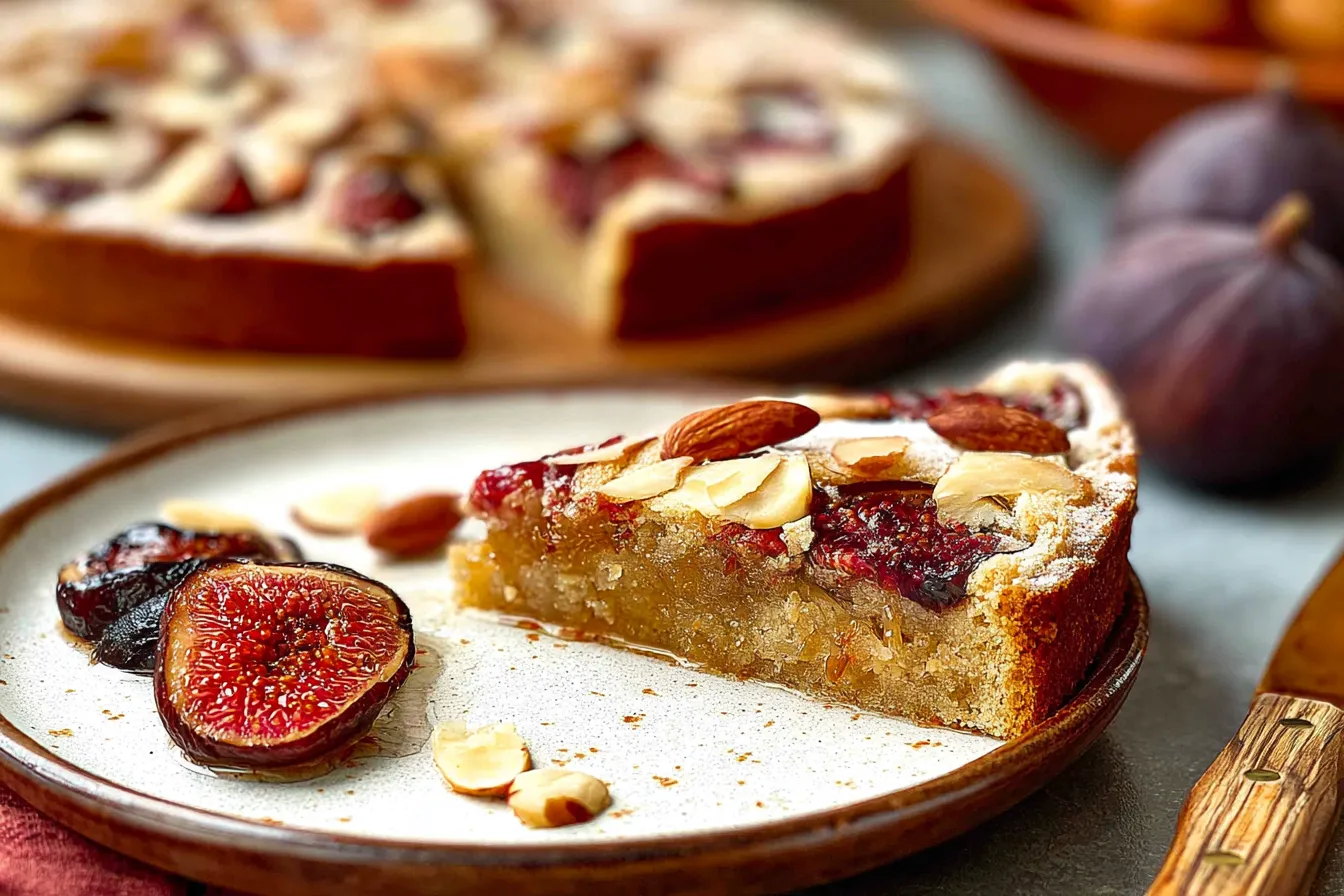 Fig Cake with Almonds and Honey: A Sweet Delight 4 Fig Cake with Almonds and Honey