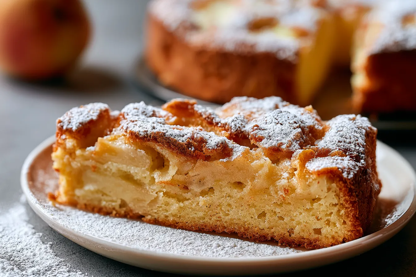 French Apple Cake 