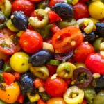 Fresh Cherry Tomato Salad with Olives: A Delightful Summer Treat 5 Fresh Cherry Tomato Salad with Olives – Colorful and Delicious