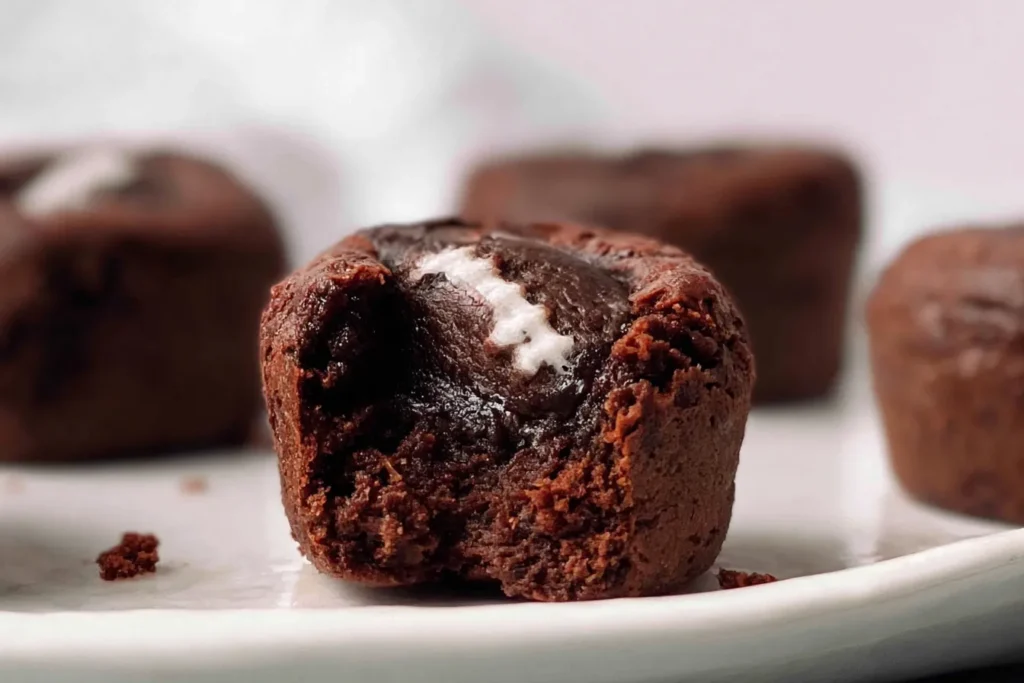 Delicious Fun Mini Fudgy Football Brownie Bites for Parties