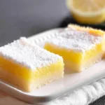 Gluten Free Lemon Bars Freshly Baked & Ready to Enjoy