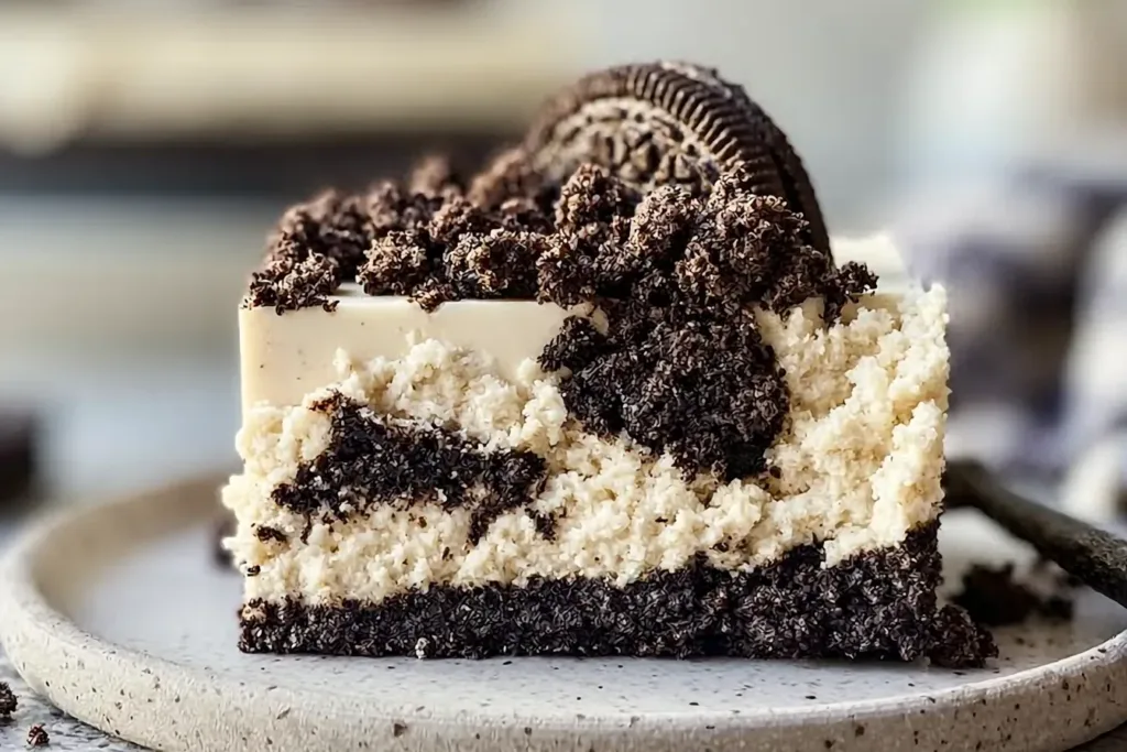 Gluten Free No Bake Oreo Cheesecake: Delightfully Decadent! 3 Delicious Gluten Free No Bake Oreo Cheesecake Slices