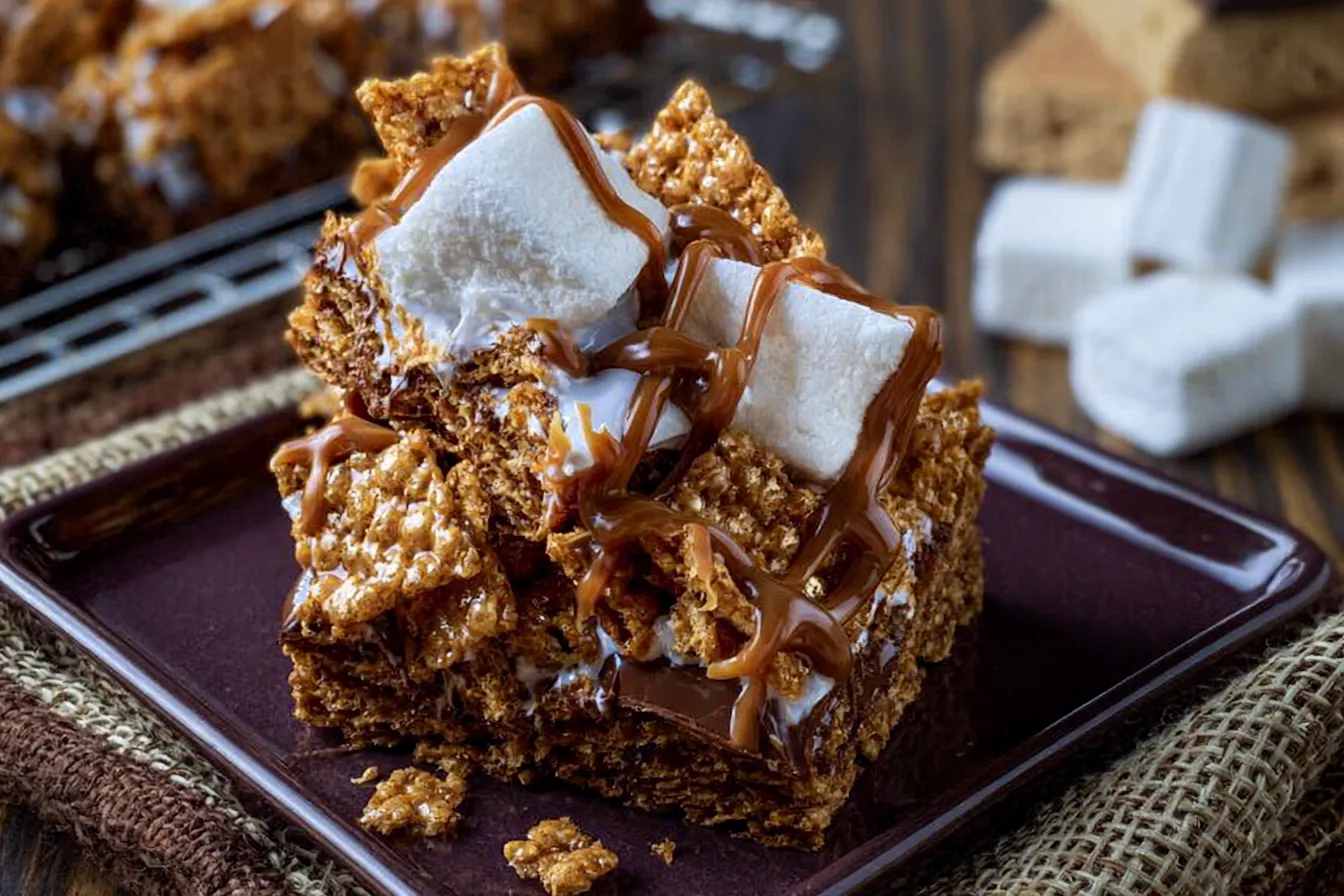Golden Grahams S’mores Bars 