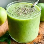 Green Apple Smoothie: Refreshing Way to Boost Your Energy 5 Green Apple Smoothie Served in a Clear Glass
