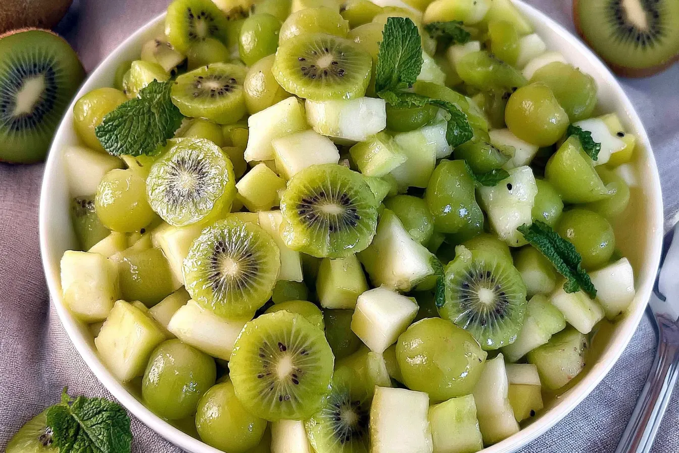 Green Fruit Salad: Refreshing Delight for Any Occasion 4 Green Fruit Salad