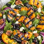 Grilled Peach Salad: A Refreshing Summer Delight 5 Grilled Peach Salad with Arugula and Goat Cheese
