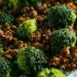 Ground Beef and Broccoli Stir-Fry
