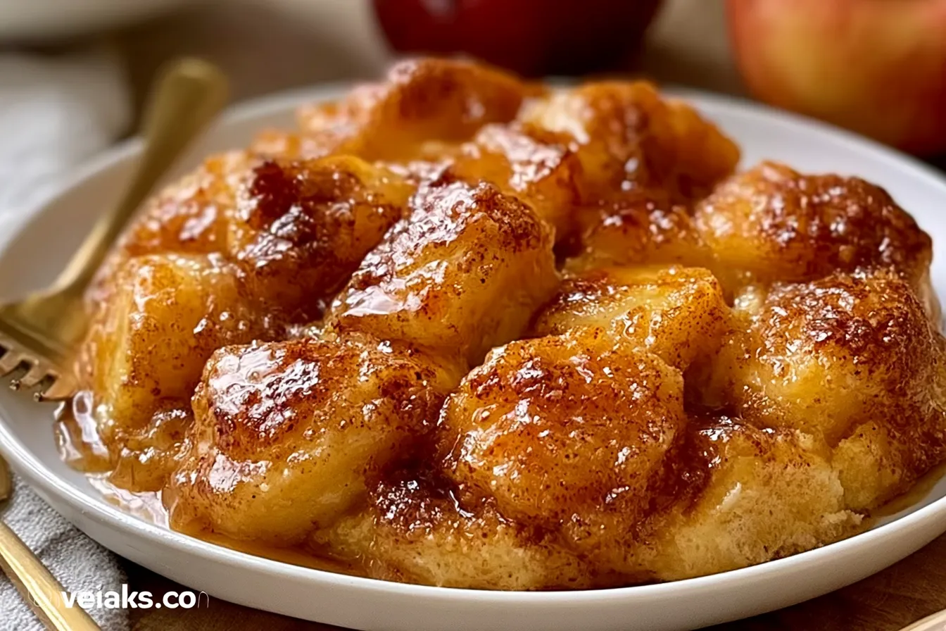 Healthy Apple Cinnamon Breakfast Casserole 