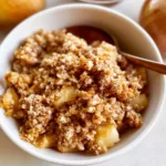 Healthy Breakfast Apple Crumble: Wholesome Comfort Food