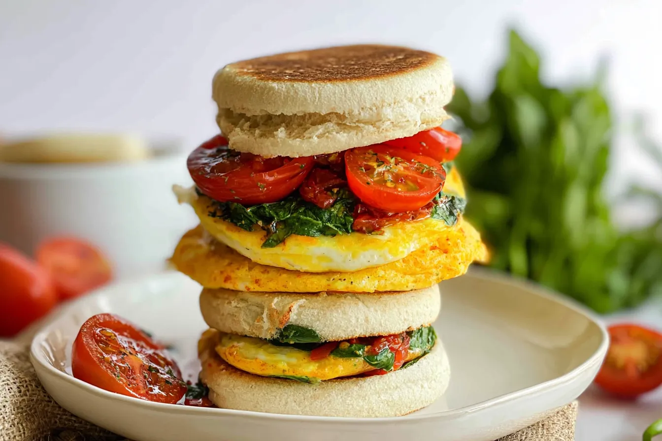 Healthy Breakfast Sandwich (make ahead recipe) for Busy Mornings 4 Healthy Breakfast Sandwich (make ahead recipe)