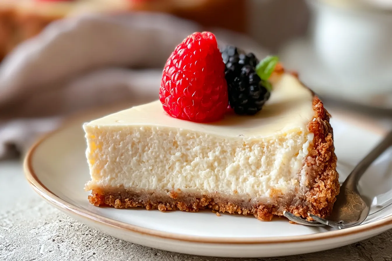 High Protein Cottage Cheese Cheesecake: A Creamy Guilt-Free Treat 
