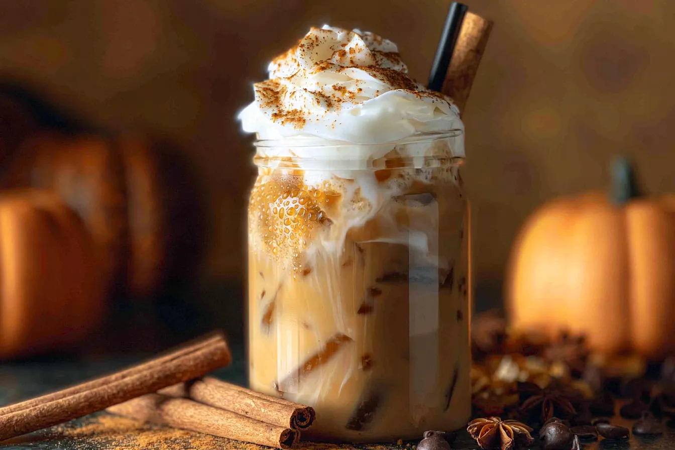 Iced Pumpkin Spiced Latte