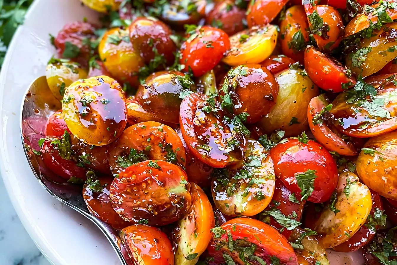 Irresistible Balsamic Tomato Salad Recipe 