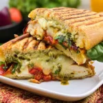 Italian Chicken Panini: A Delicious Twist on Classic Flavors 5 Italian Chicken Panini Close-Up: Irresistible & Flavorful