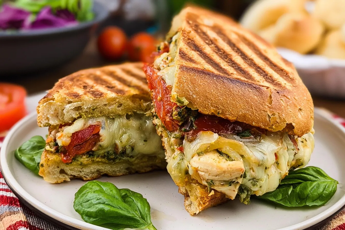 Italian Chicken Panini: A Delicious Twist on Classic Flavors 4 Italian Chicken Panini