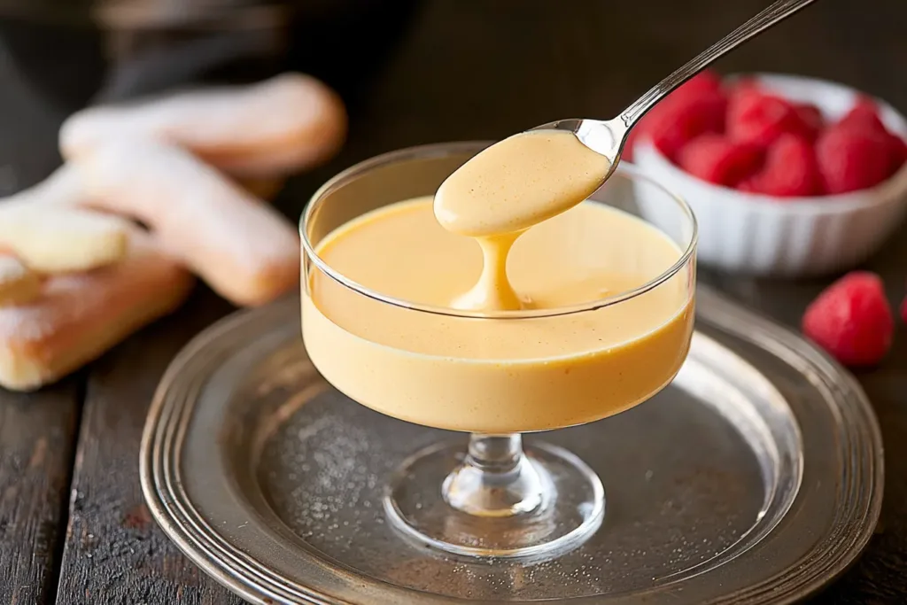 Delicious Italian Zabaglione Dessert in a Glass