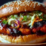 Korean BBQ Chicken Sandwich with Cabbage Slaw: A Flavorful Delight 5 Korean BBQ Chicken Sandwich with Cabbage Slaw – A Fiery Delight