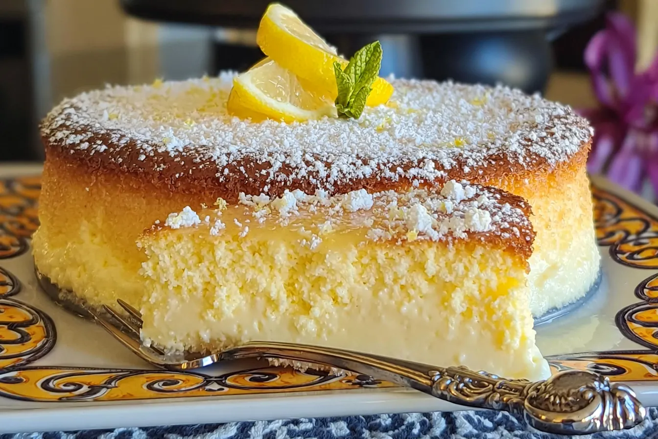 Limoncello Ricotta Cake 