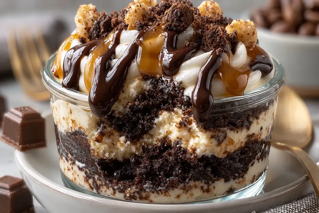 Loaded Brownie Cheesecake Cup - A Sweet Indulgence