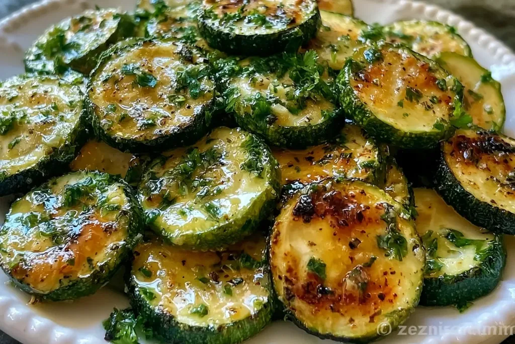 Low Carb Garlic Butter Zucchini in 20 Minutes
