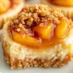 Mini Peach Cobbler Cheesecakes - Individual Cups Ready to Enjoy