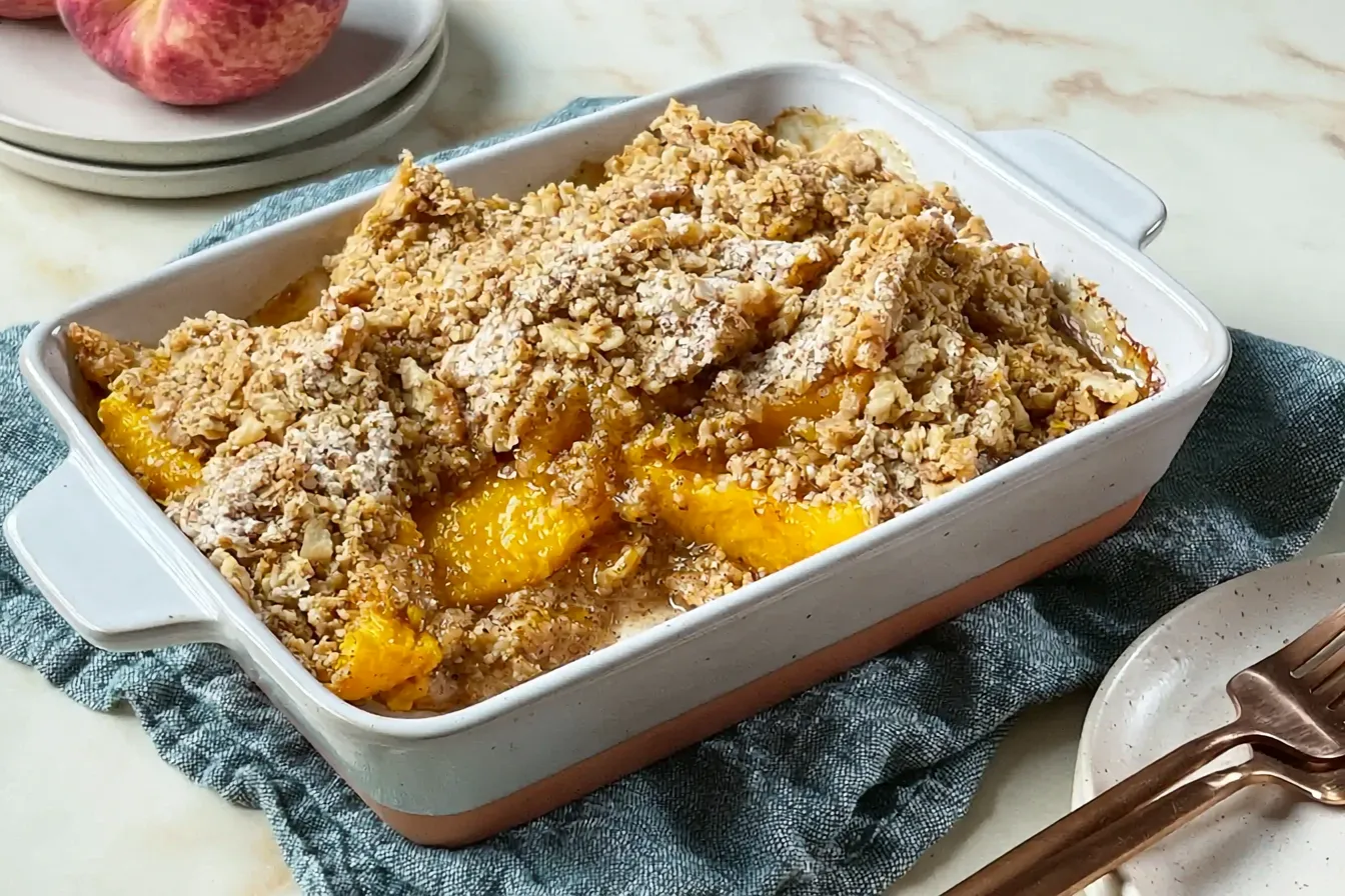 Mom's Peach Crisp: A Heartwarming Dessert Delight 4 Mom's Peach Crisp