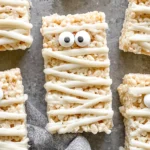 Mummy Rice Krispie Treats (fun for kids to make) – Spooktacular Fun! 5 Mummy Rice Krispie Treats for Halloween Fun