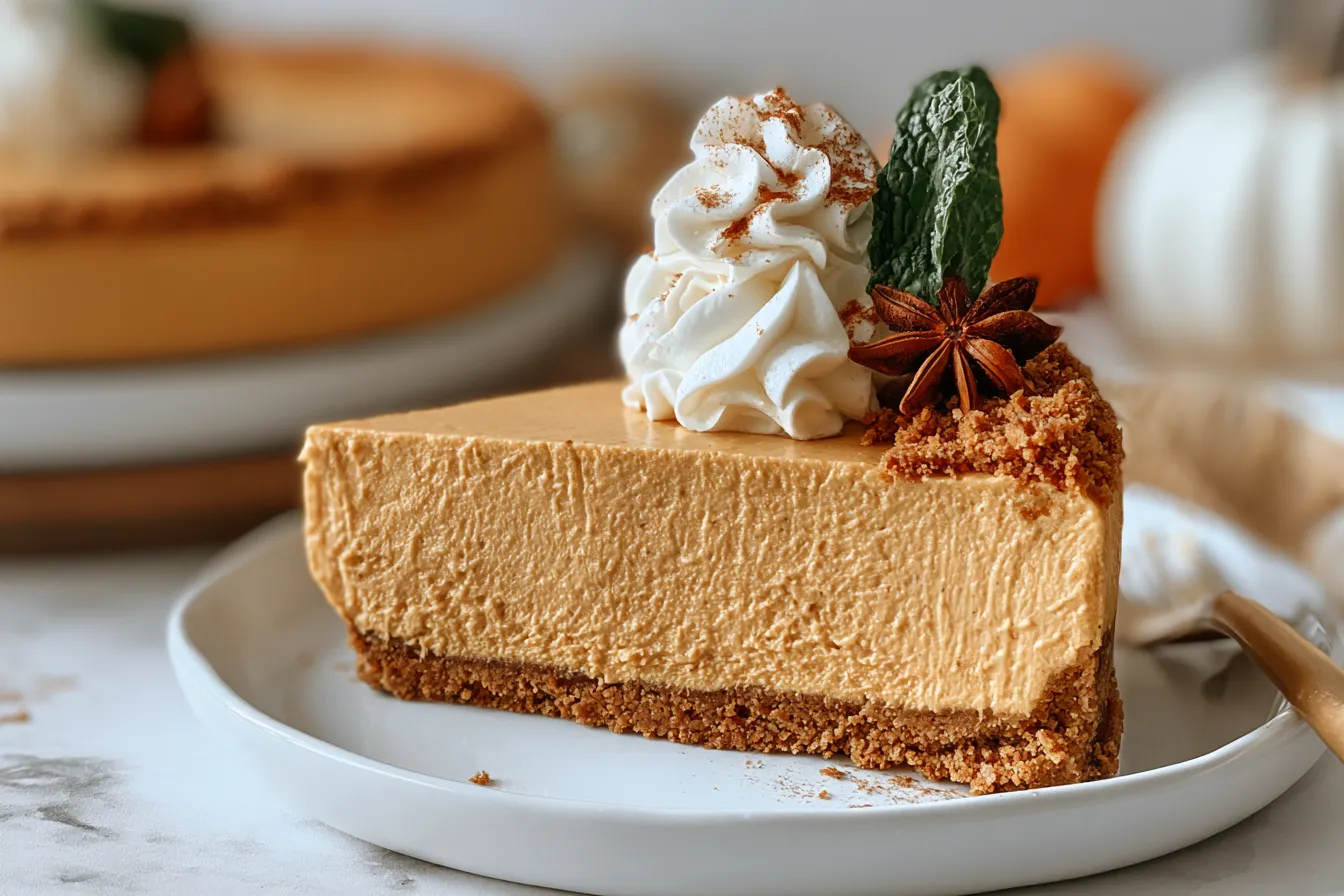 No-Bake Pumpkin Cheesecake: A Fall Fantasy in Less Than 10 Minutes