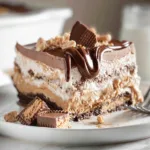 Irresistible Peanut Butter Lasagna Slice