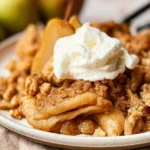 Delicious Homemade Pear Crisp Ready for Enjoyment