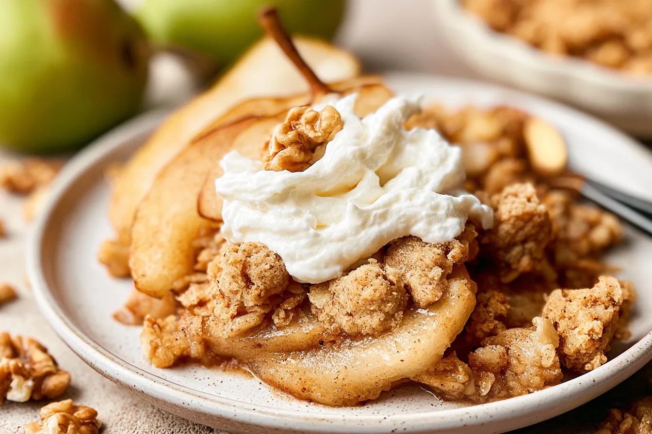 Pear Crisp 