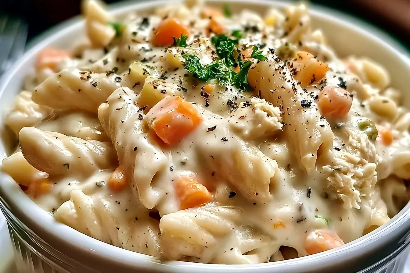 Perfect Weeknight Dinner: Creamy Chicken Pot Pie Pasta in 1 Hour 
