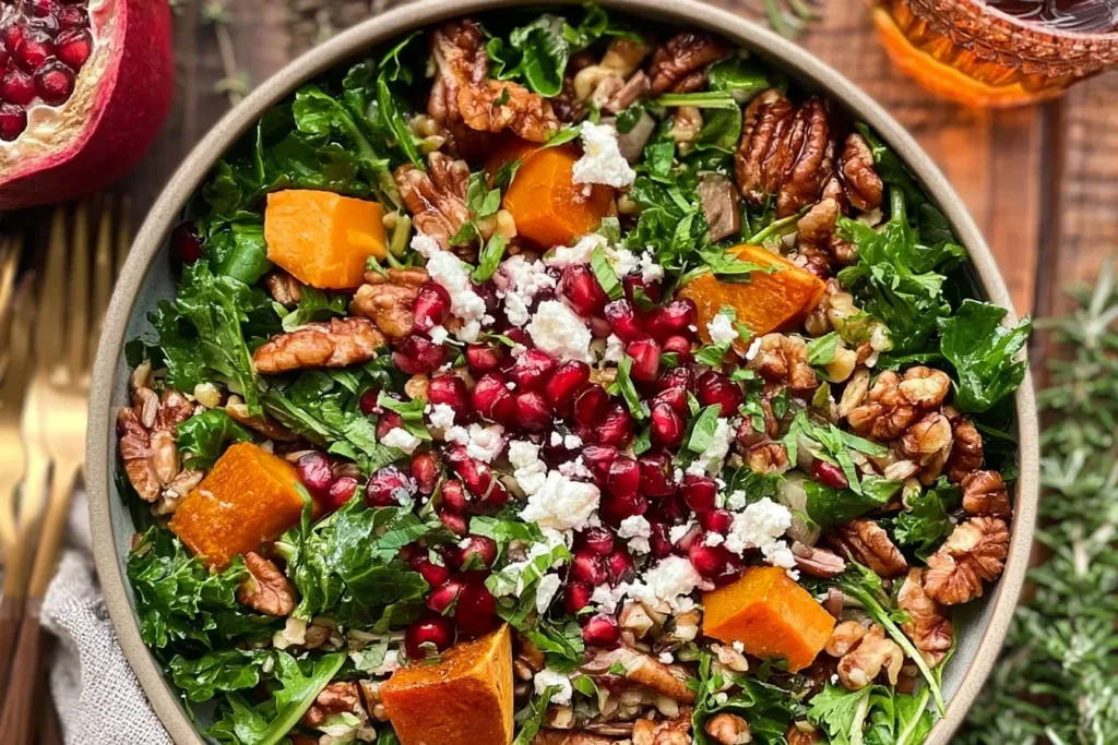 Pomegranate Fall Harvest Salad Ready to Serve
