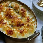 Potatoes Au Gratin in a Creamy Cheese Sauce