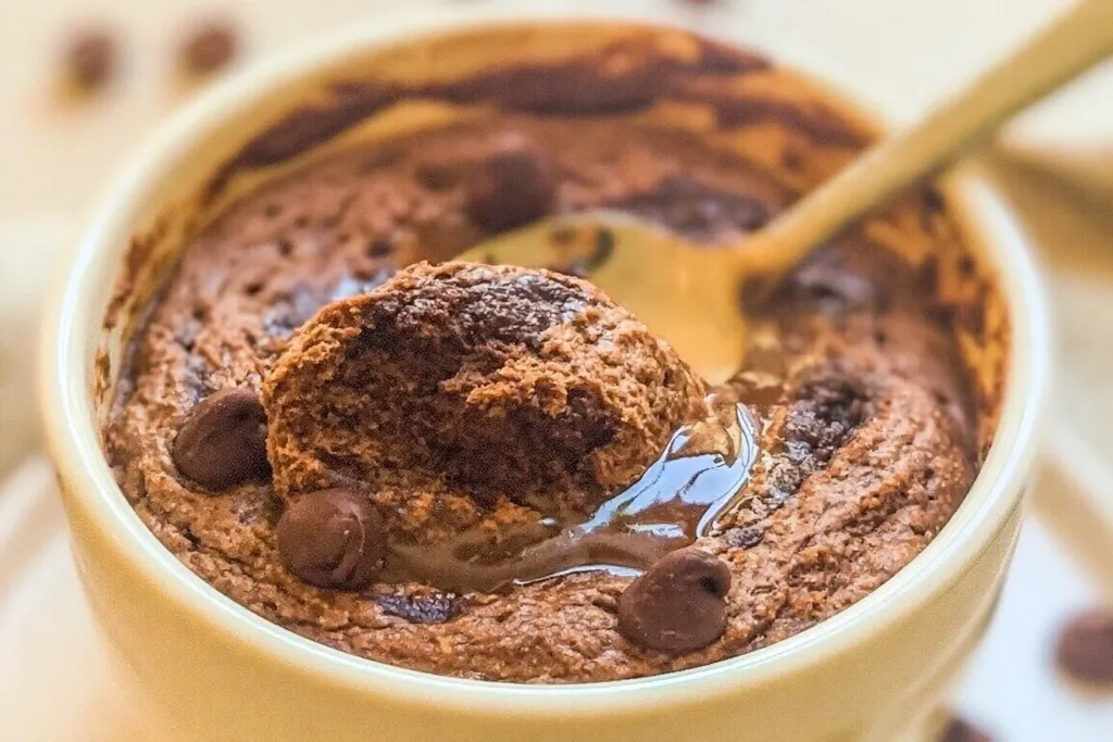 Delicious Protein Mug Cake Ready to Enjoy