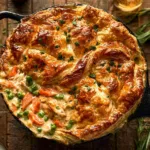 Delicious Puff Pastry Chicken Pot Pie Freshly Baked