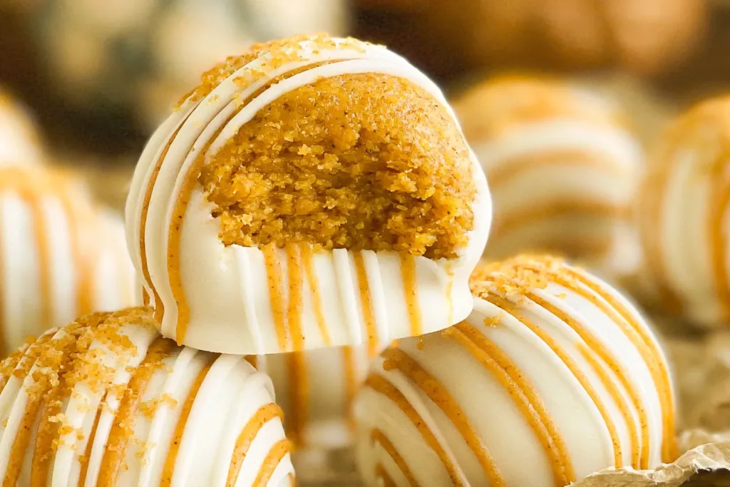 Pumpkin Cake Pops - Fall Dessert Treats