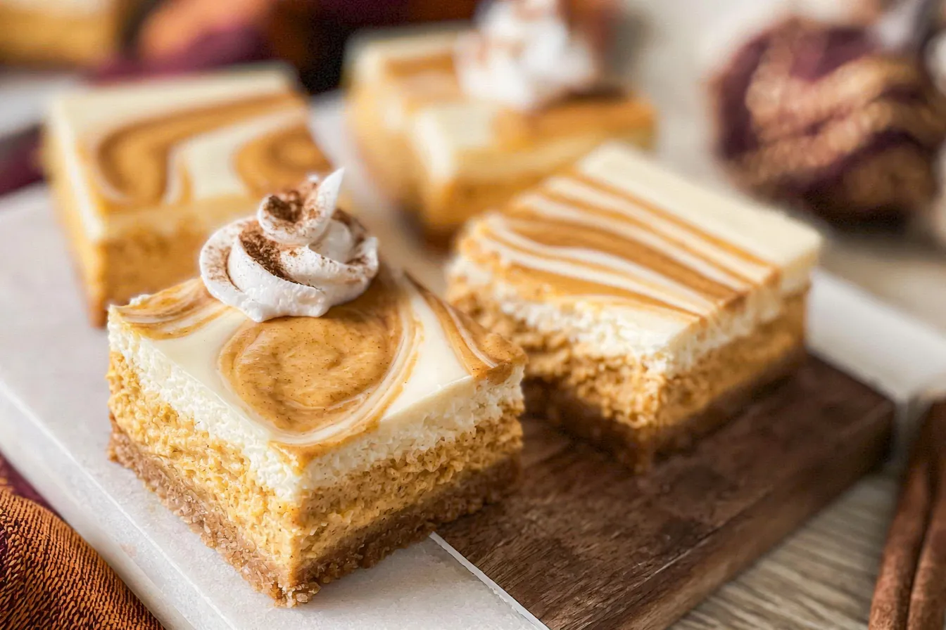 Pumpkin Cheesecake Bars: A Delicious Fall Dessert You'll Love 4 Pumpkin Cheesecake Bars