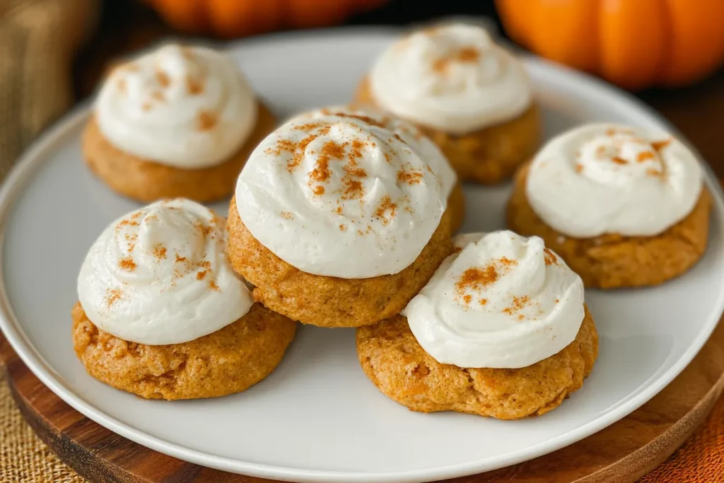 Pumpkin Cookies with Cream Cheese Frosting – Pure Delight! 3 Delicious Pumpkin Cookies with Cream Cheese Frosting