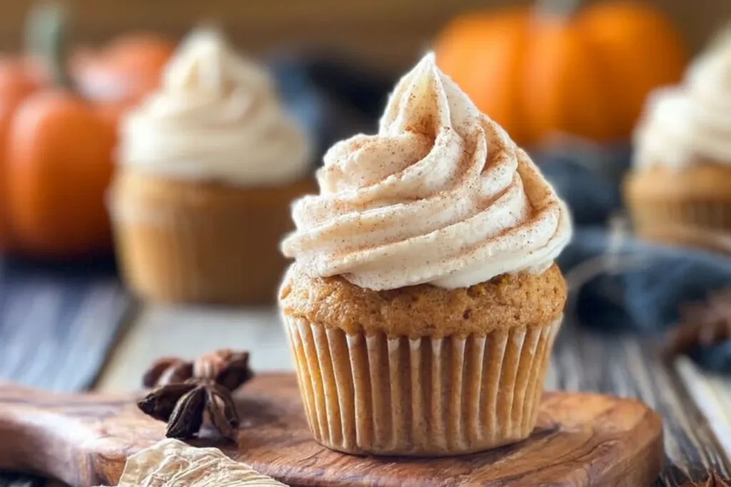 Pumpkin Cupcakes with Cinnamon Cream Cheese Frosting Bliss 3 Delicious Pumpkin Cupcakes with Cream Cheese Frosting