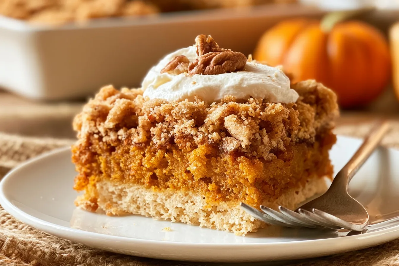 Pumpkin Dump Cake