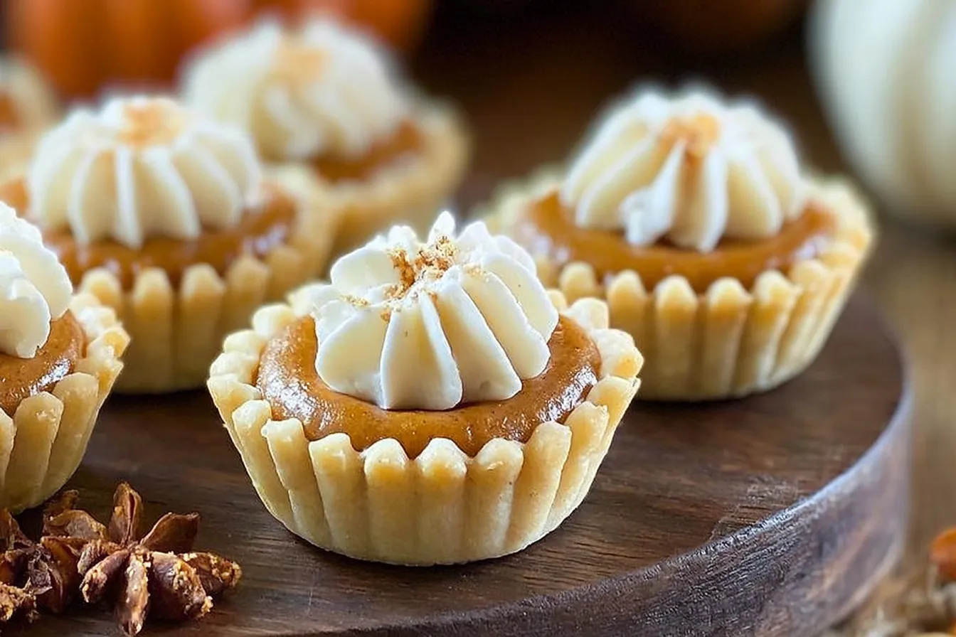 Pumpkin Pie Bites 